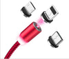 Compatible with Apple , YBD 1m magnetic LED charging cable