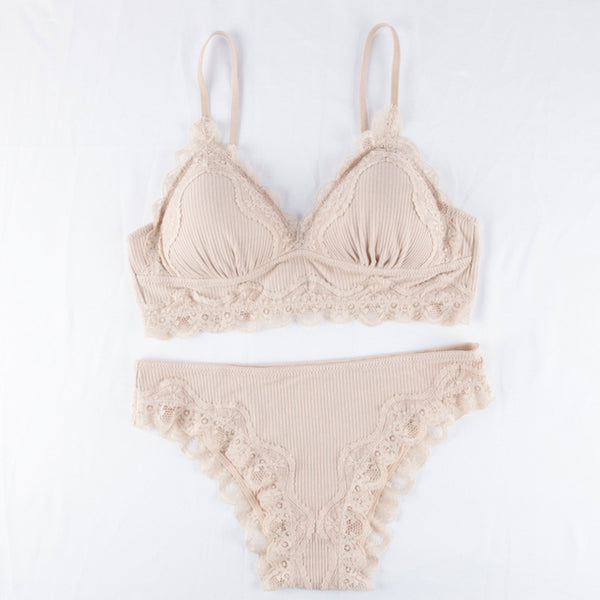 Lace underwear suit women
