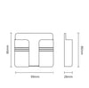 Mobile Phone Charging Storage Rack Punch-free Sticky Storage Box