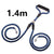 Double-Ended Traction Rope For Walking The Dog Hand-Double-Ended Traction Rope One Plus Two Leash Collar Pet Supplies Dog Collar