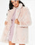 Faux Fur Coat Women Long Sleeve Warm Thick Wave Jackets Plus Size Coat Winter Black Yellow Rose Red Fur Coats Autumn