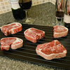 Fast Defrosting Tray ThawKitchen Quick Aluminum Thaw Plate