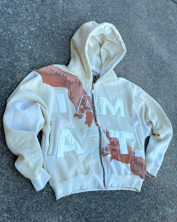 Niche Pullover Outer Wear Hooded Top Men