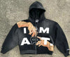 Niche Pullover Outer Wear Hooded Top Men