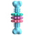 Dog Chew Toy Dog Bone TypeDogs Teeth Cleaning Toys Indestructible TPR Bone Chewing Bite Resistant Teething ToysPet Products