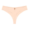 Panties Set Women Seamless Panties Sexy Low-Waist G-String Thong Ice Silk Underwear Hollow Out T-Back Solid Bandage Female Lingerie