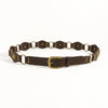 Vintage Belts For Both Men And Women With Handsome Riveted Metal Buckle Punk Hip Hop Fashion Accessories
