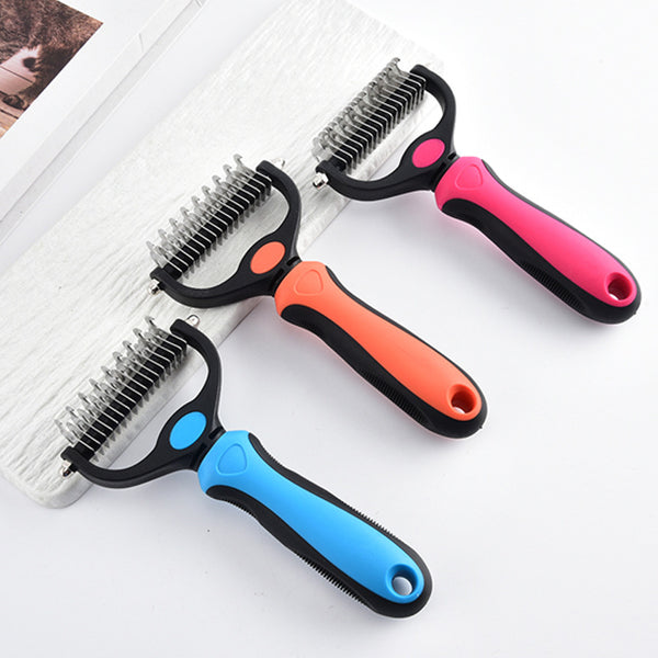 Universal Pet Hair Removal and Detangling Comb