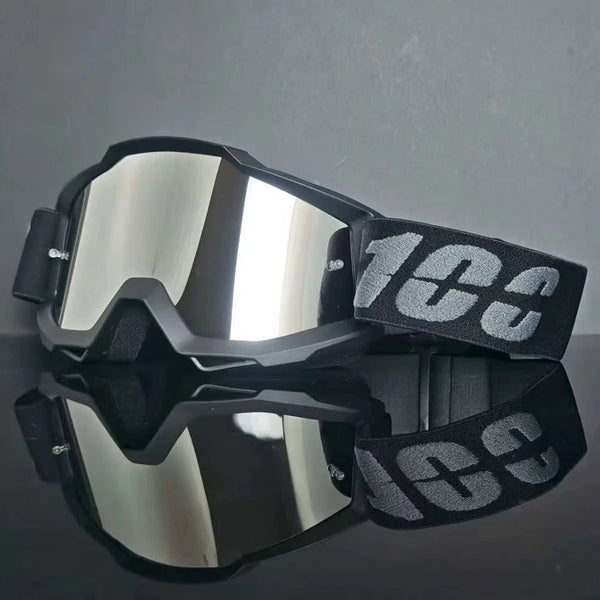 STRATA 2 MotorcrossMX Goggles bike 100 PERCENT MIRROR / CLEAR