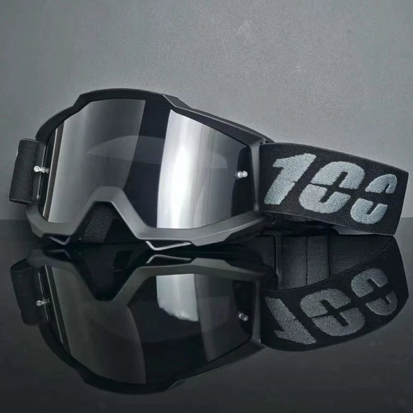 STRATA 2 MotorcrossMX Goggles bike 100 PERCENT MIRROR / CLEAR