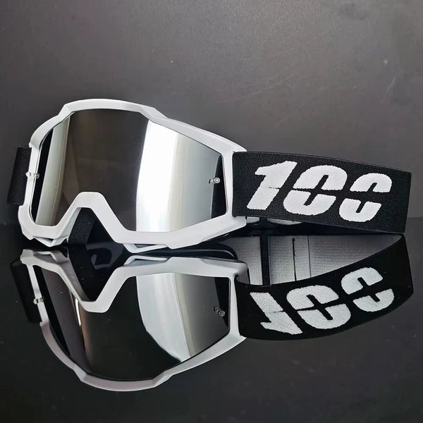 STRATA 2 MotorcrossMX Goggles bike 100 PERCENT MIRROR / CLEAR
