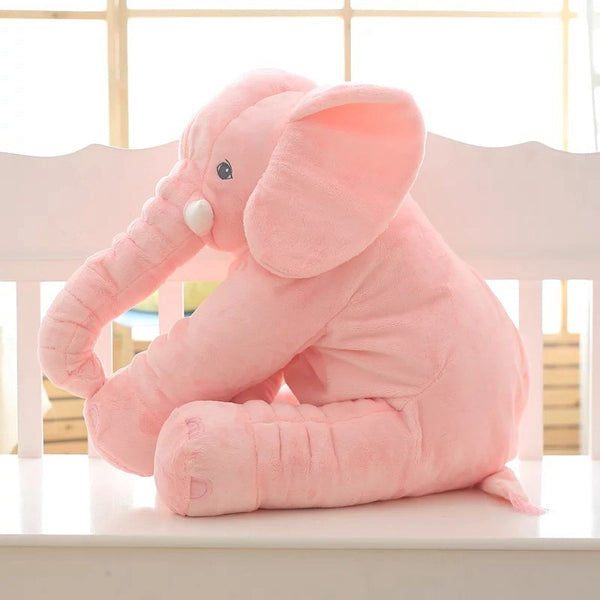 Soft Comfort Elephant Plush ToyAccompany Sleeping Baby Sleep Child Pillow Leather Shell