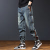 American Stitching Harlan Loose All-matching Casual Trendy Ankle Banded Pants