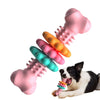 Dog Chew Toy Dog Bone TypeDogs Teeth Cleaning Toys Indestructible TPR Bone Chewing Bite Resistant Teething ToysPet Products