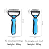 Universal Pet Hair Removal and Detangling Comb