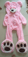 Giant Teddy Bear Plush Toy HugeSoft ToysLeather Shell