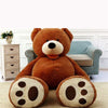Giant Teddy Bear Plush Toy HugeSoft ToysLeather Shell