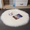 Hair Plush Carpet Floor Mats Household Floor MatsWool Round Bedroom Carpets