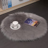 Hair Plush Carpet Floor Mats Household Floor MatsWool Round Bedroom Carpets