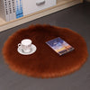 Hair Plush Carpet Floor Mats Household Floor MatsWool Round Bedroom Carpets