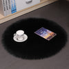 Hair Plush Carpet Floor Mats Household Floor MatsWool Round Bedroom Carpets