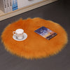 Hair Plush Carpet Floor Mats Household Floor MatsWool Round Bedroom Carpets