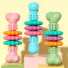 Dog Chew Toy Dog Bone TypeDogs Teeth Cleaning Toys Indestructible TPR Bone Chewing Bite Resistant Teething ToysPet Products