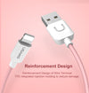 Compatible WithUSB Cable ForCharger X 8 7 6 6s Plus 5 5s SE,2A 1M Mobile USB Data Cable ForCable For Lightning Cable