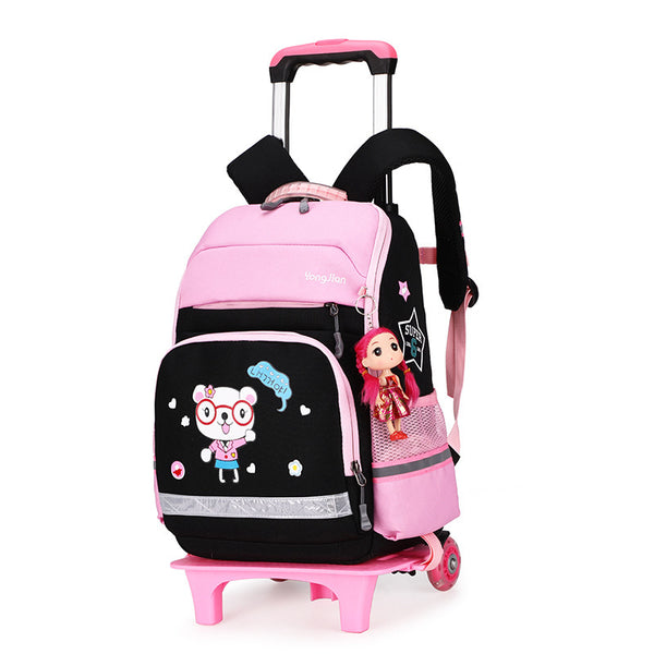 Korean Detachable TrolleyBag For Elementary School Students