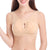 Plus Size Women Bra Ladies Cotton Quake-Proof Underwear Sleep Tops No Buckles Non Wire Lingerie With Removable Padded