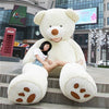 Giant Teddy Bear Plush Toy HugeSoft ToysLeather Shell