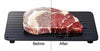 Fast Defrosting Tray ThawKitchen Quick Aluminum Thaw Plate