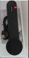 Magnetic Bendable Car Mobile Phone Holder Wireless Charger Phone Holder 15W Car Dash Mount Compatible With Phone