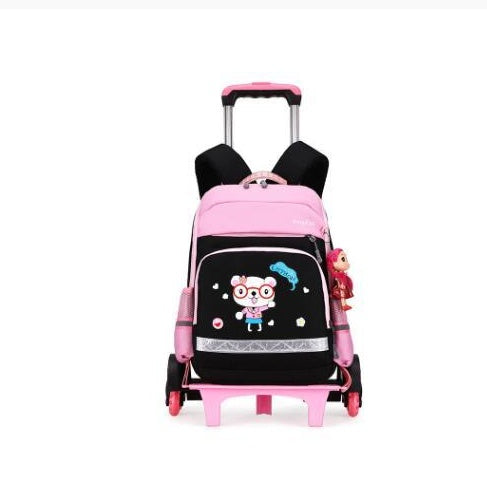Korean Detachable TrolleyBag For Elementary School Students