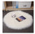 Hair Plush Carpet Floor Mats Household Floor MatsWool Round Bedroom Carpets