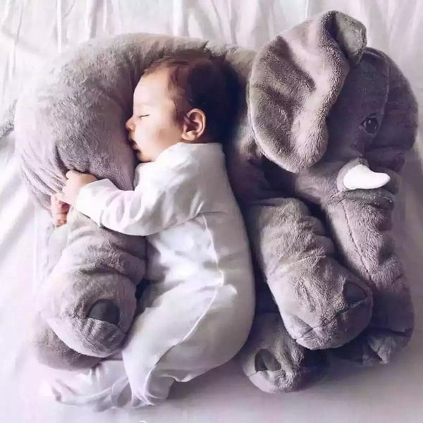 Soft Comfort Elephant Plush ToyAccompany Sleeping Baby Sleep Child Pillow Leather Shell