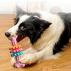 Dog Chew Toy Dog Bone TypeDogs Teeth Cleaning Toys Indestructible TPR Bone Chewing Bite Resistant Teething ToysPet Products