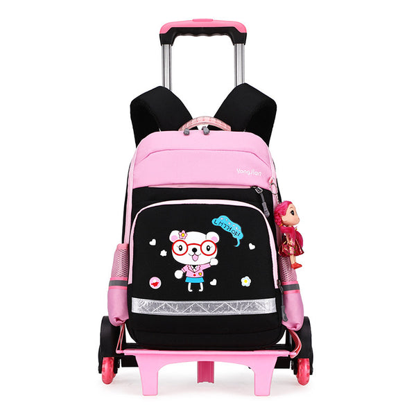 Korean Detachable TrolleyBag For Elementary School Students