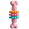 Dog Chew Toy Dog Bone TypeDogs Teeth Cleaning Toys Indestructible TPR Bone Chewing Bite Resistant Teething ToysPet Products