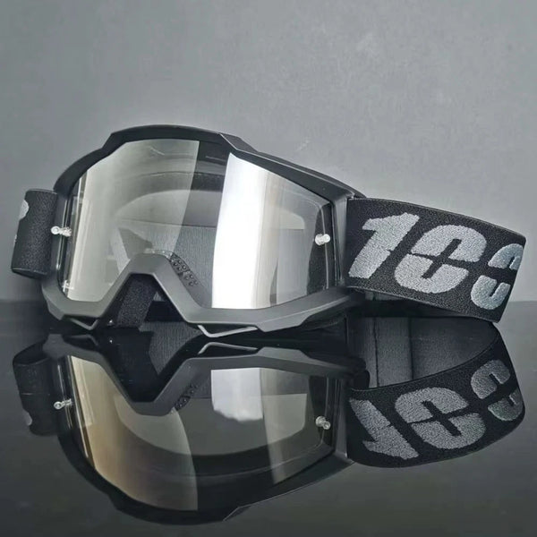 STRATA 2 MotorcrossMX Goggles bike 100 PERCENT MIRROR / CLEAR