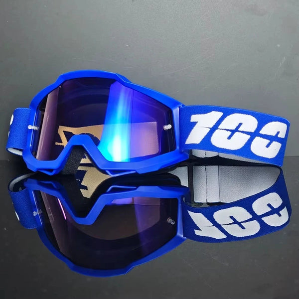 STRATA 2 MotorcrossMX Goggles bike 100 PERCENT MIRROR / CLEAR